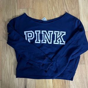 Off shoulder VS sweatshirt